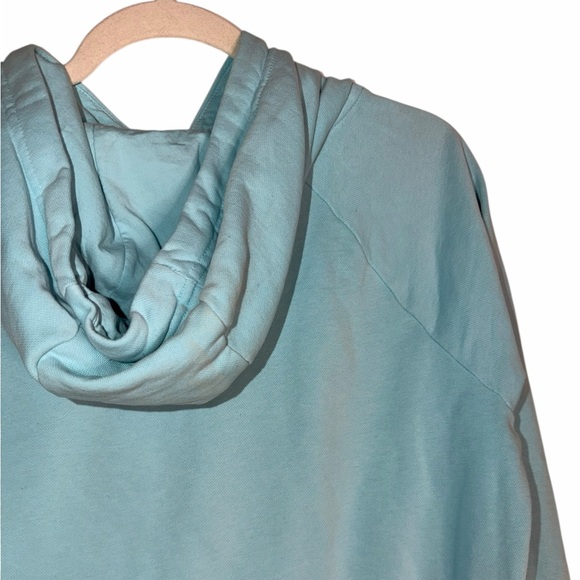 Nike Light Blue Logo Pullover Hoodie Sweatshirt Size S - Picture 5 of 6